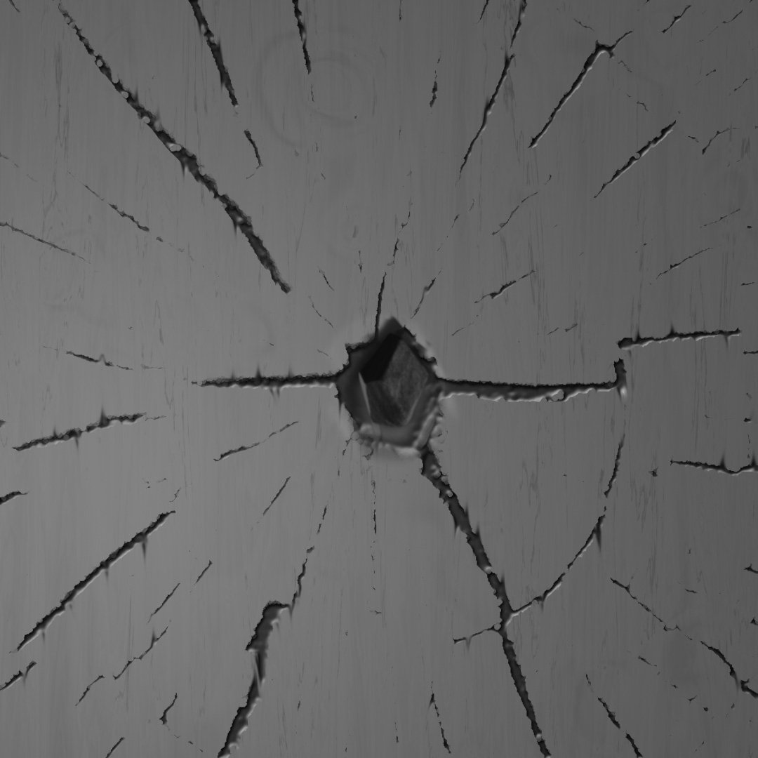 Vision King identificando pedra encrustada na superfície da madeira