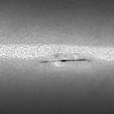 Vision King identificando ruptura na superfície da carroceria