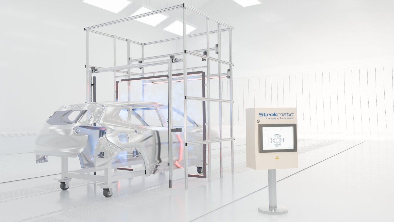 Vision King Body especializado em carrocerias de veículos sem primer, e-coat ou pintura.