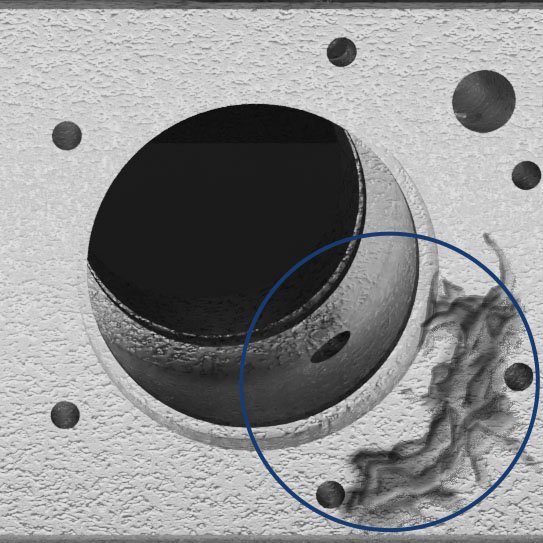 Vision King identificando incursão de escória