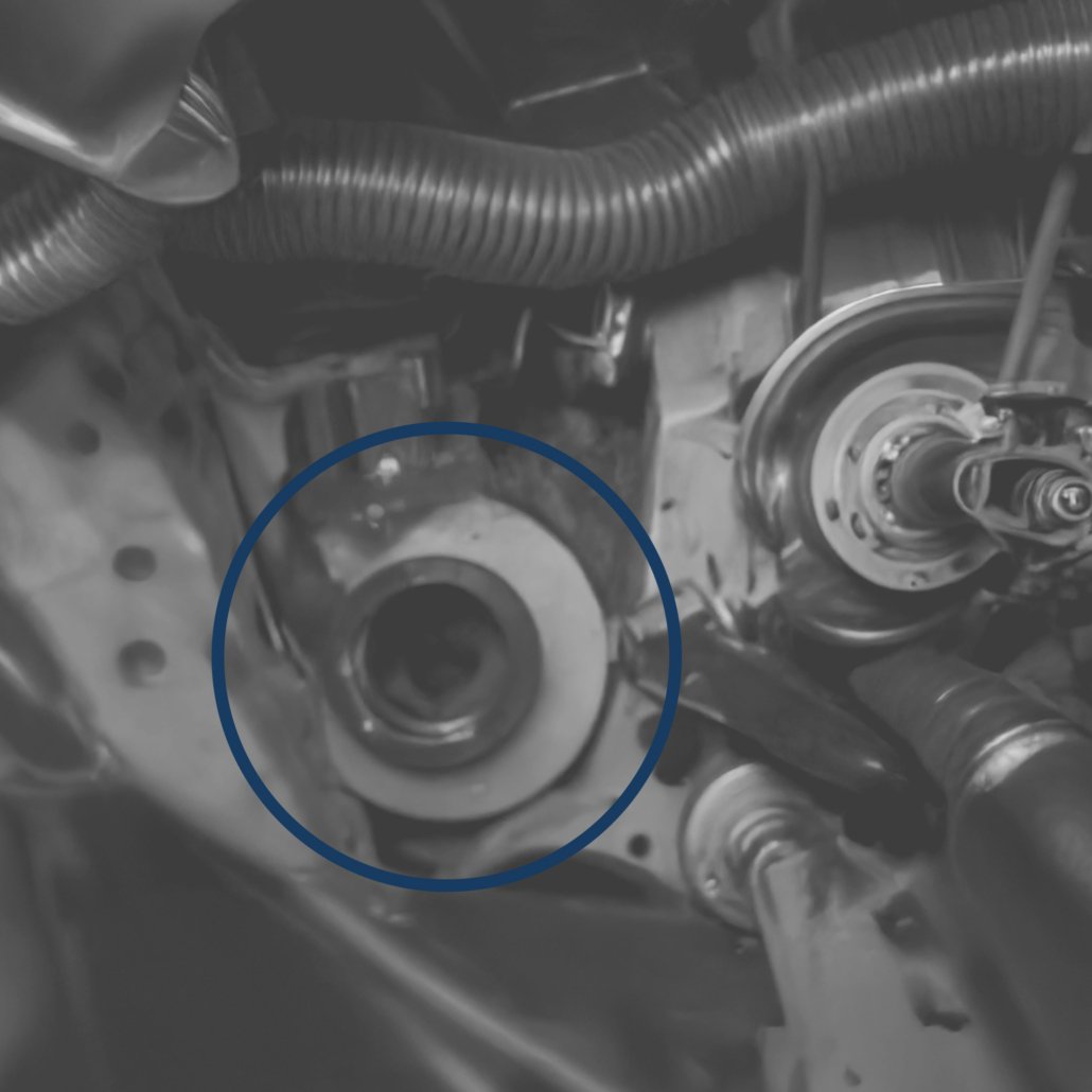 Peça desconectada apontada pelo Vision King final assembly usando sistema de visão de máquina